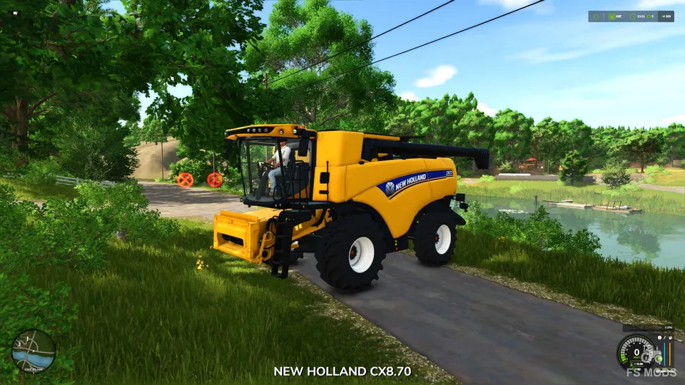 New Holland CX 8.70 – v8.90