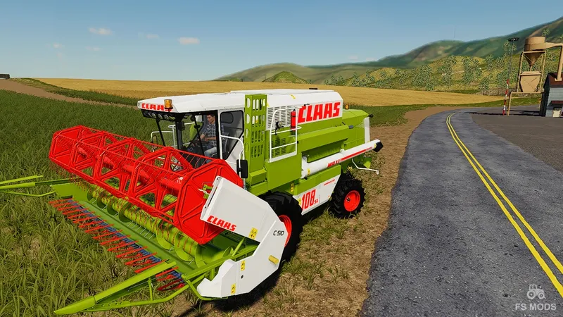 Комбайн Claas Dominator 108 SL v 1.1