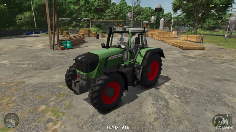 Трактор Fendt 900 TMS Vario v1.1