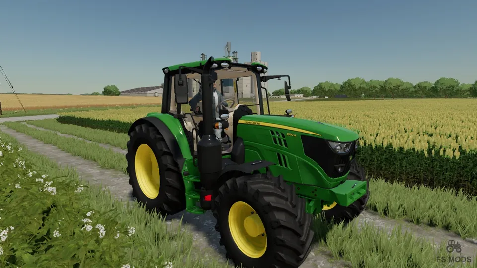 Трактор John Deere 6090/6140M v 2.0