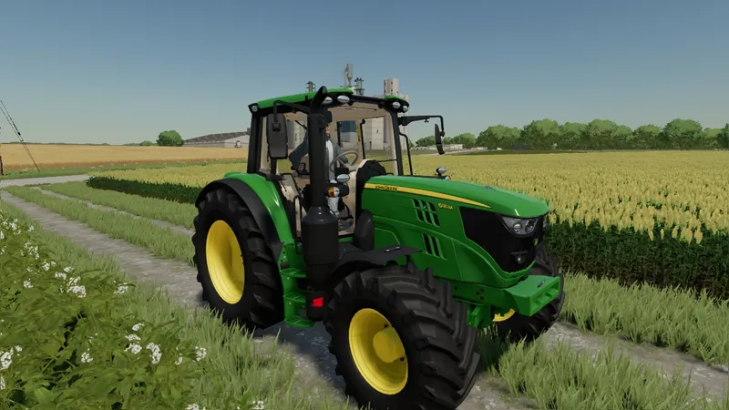 Трактор John Deere 6090/6140M v 2.0