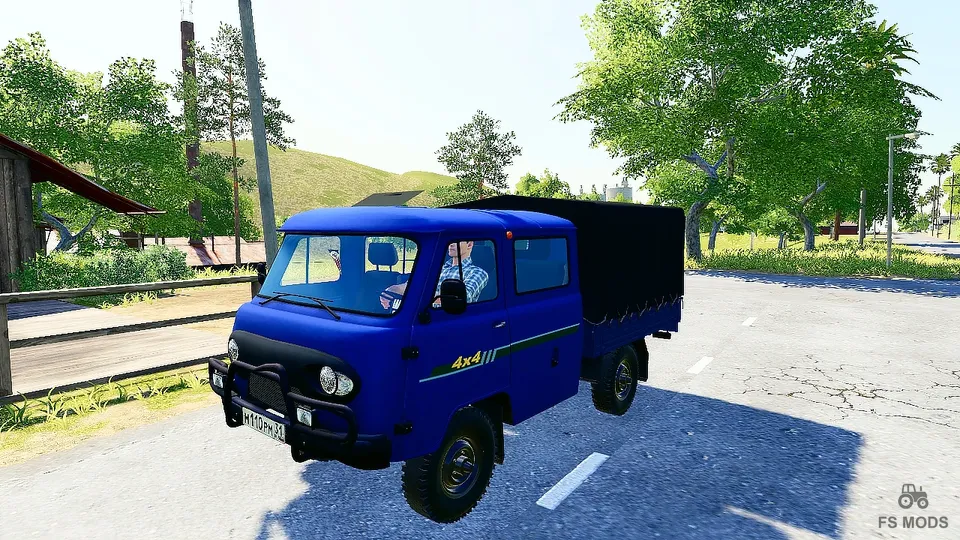 Грузовик УАЗ 39094 Farmer v 1.0
