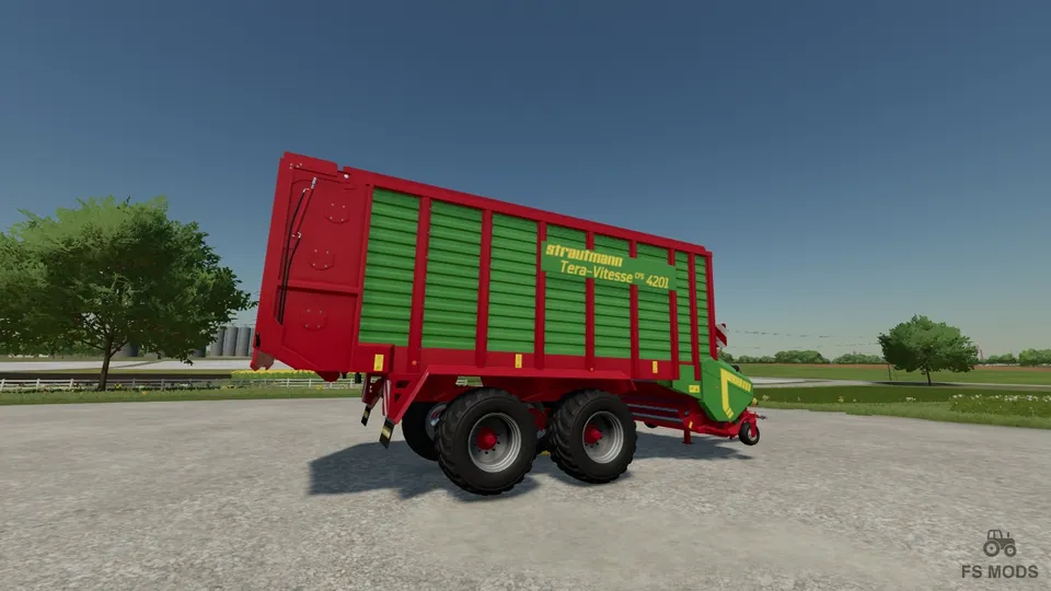 Прицеп Strautmann Tera Vitesse CFS 4201 v 1.0