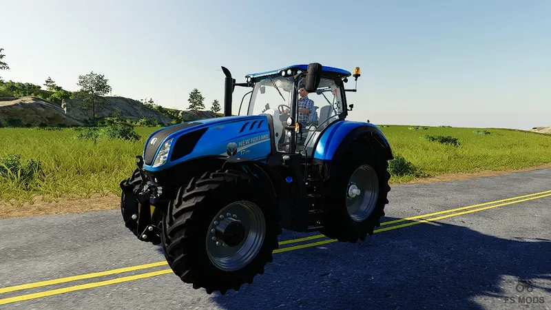 Трактор New Holland T7 Heavy Duty Blue Power v 1.1