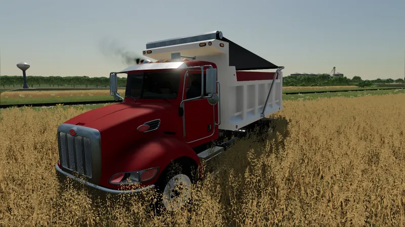 Грузовик Peterbilt 340 Dump Truck v 1.0