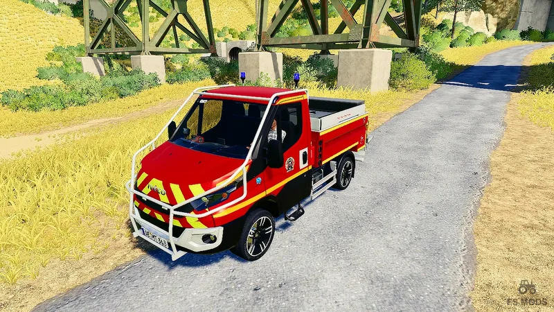 Грузовик Iveco Daily Fire Brigade v 1.0