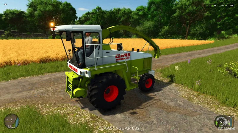 Кормоуборочный комбайн CLAAS Jaguar 695 v1.0 by EED123