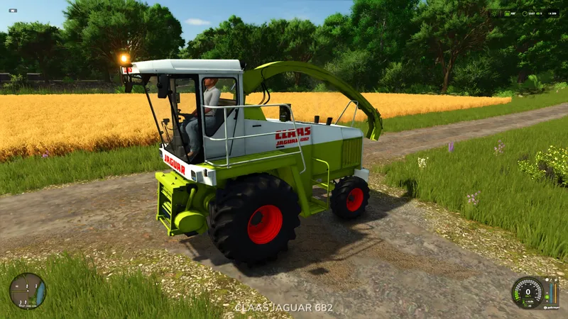 Кормоуборочный комбайн CLAAS Jaguar 695 v1.0 by EED123