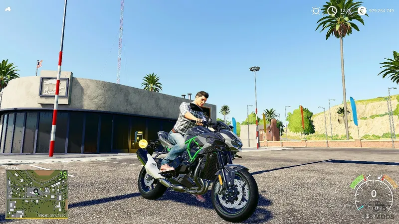 Мотоцикл 2020 Kawasaki ZH2 v 1.0