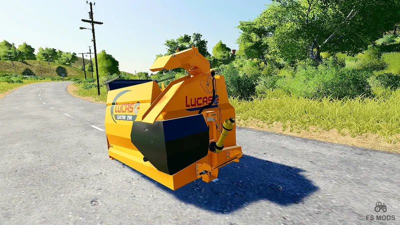 Воздуходувка для соломы Lucas Castor 20R v 1.0