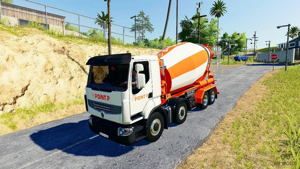 Грузовик Renault Lander Concrete Mixer v 1.0