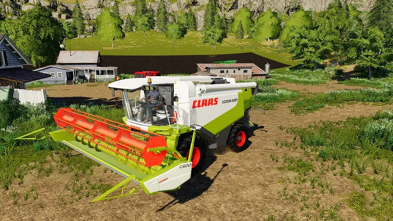 Комбайн Claas Lexion 500 Series Pack v 2.0