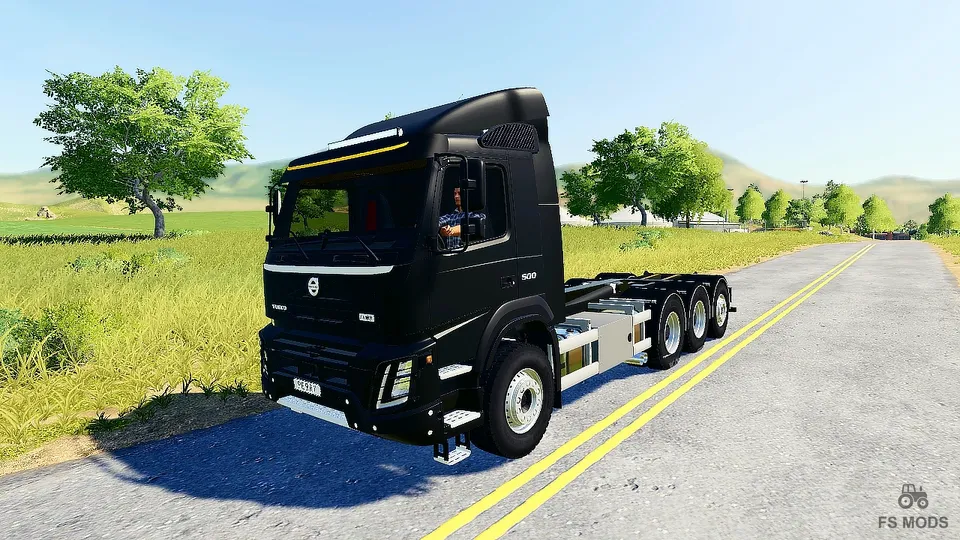 Грузовик Volvo FMX Hooklift v 1.0