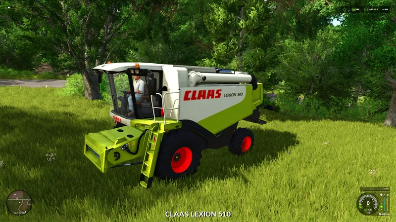 Зерноуборочный комбайн Claas Lexion 500-600 V1.0
