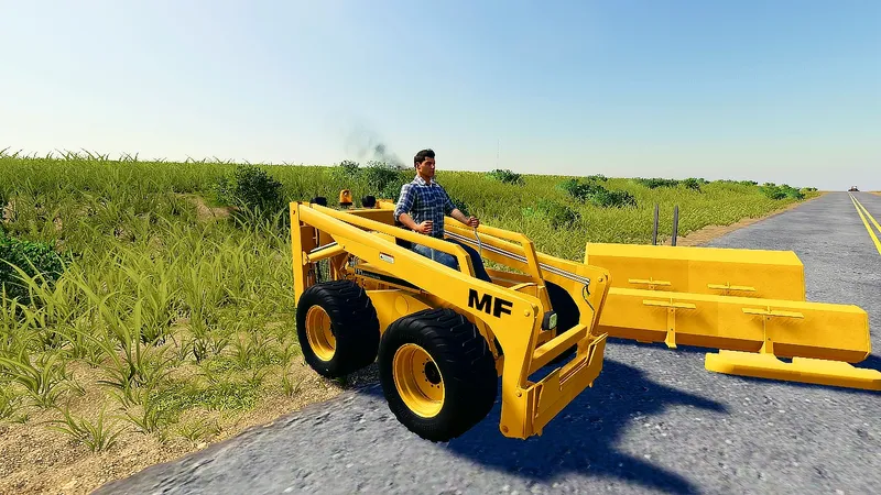 Погрузчик MF 711 Skidsteer и сборник инструментов v 1.0