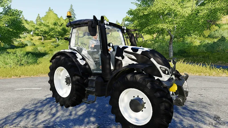 Трактор Valtra N Series Cow Edition v 1.0