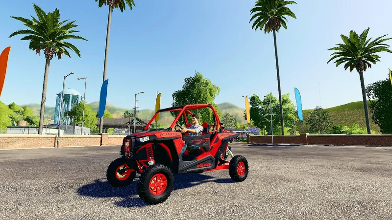 Автомобиль Polaris RZR v 1.0