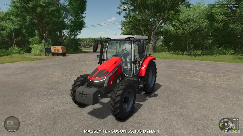 Трактор Massey Ferguson 5S V1.1