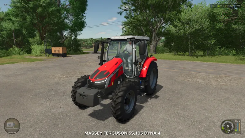 Трактор Massey Ferguson 5S V1.1