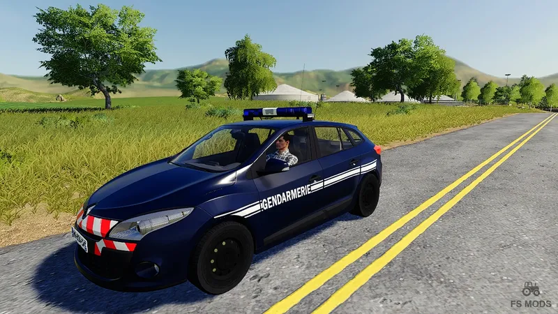 Renault Megane III RS Gendarmerie v 1.0