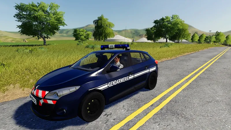Renault Megane III RS Gendarmerie v 1.0