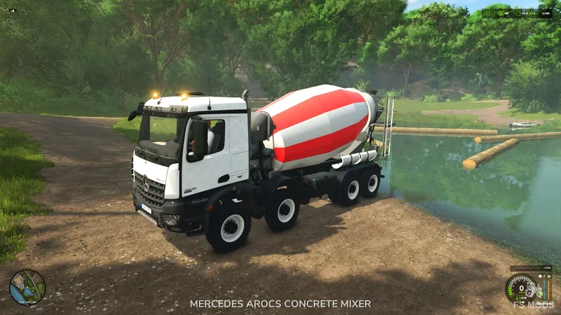 Mercedes Arocs 3245 Concrete Mixer Truck v1.0