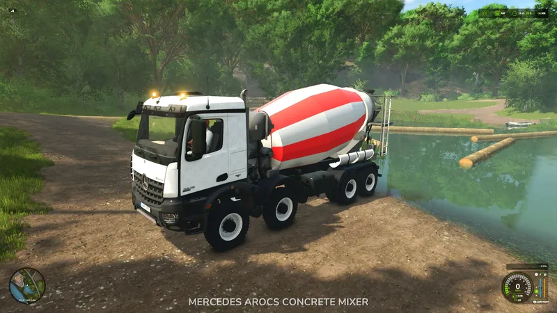 Mercedes Arocs 3245 Concrete Mixer Truck v1.0