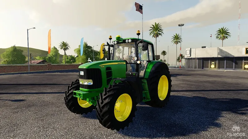 Трактор John Deere 7430/7530 Premium v 1.0