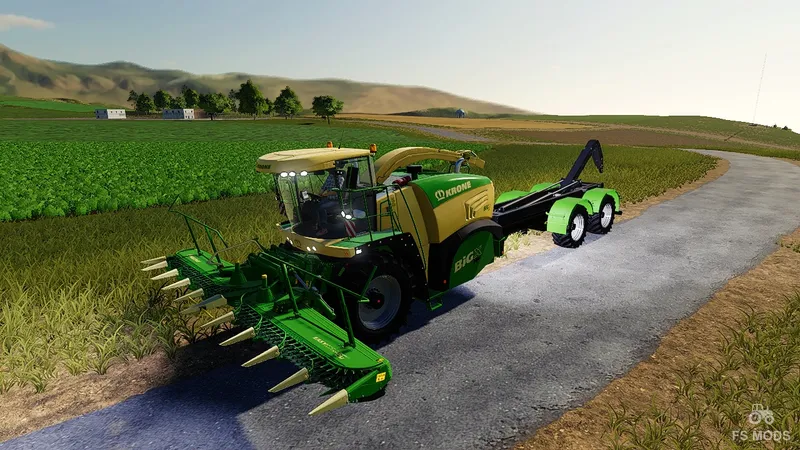 Комбайн Krone Big X 580 HKL v 1.0