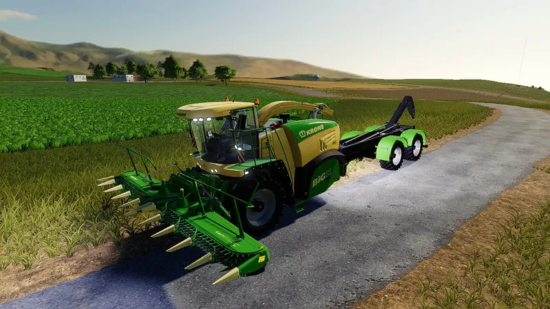 Комбайн Krone Big X 580 HKL v 1.0