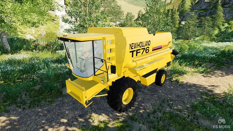 Комбайн New Holland TF Series v 1.0