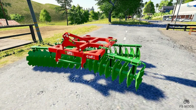 Дисковые бороны Unia Cut L и XL v 1.0