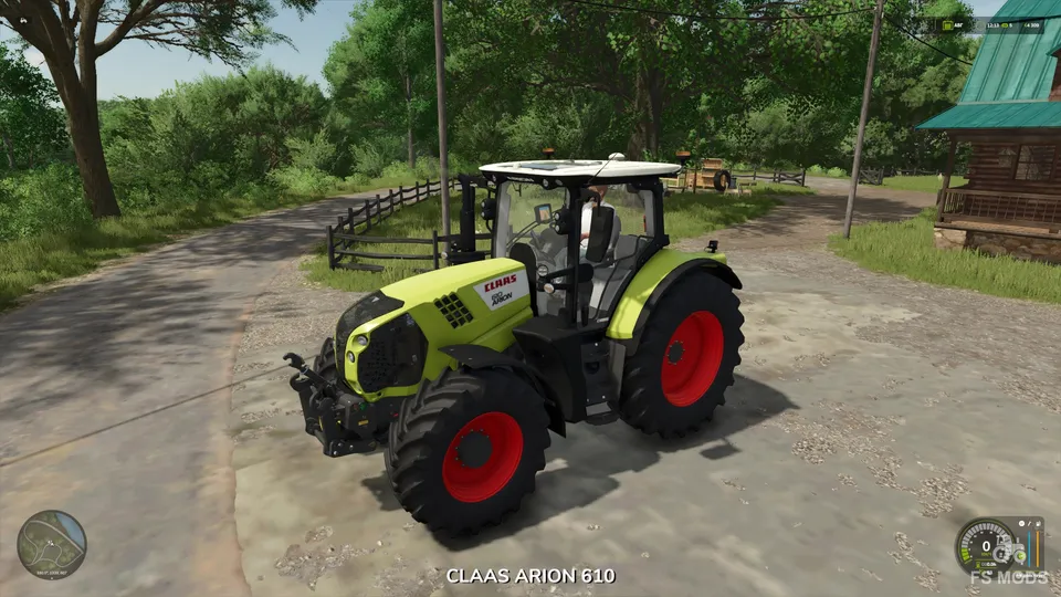 Трактор Claas Arion 600 V1.0.0.2