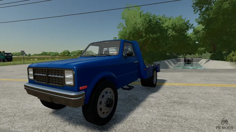 Автомобиль Flatbed Service Truck v 1.1