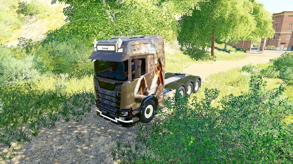 Грузовик Scania NG Pernilla Edition v 1.3