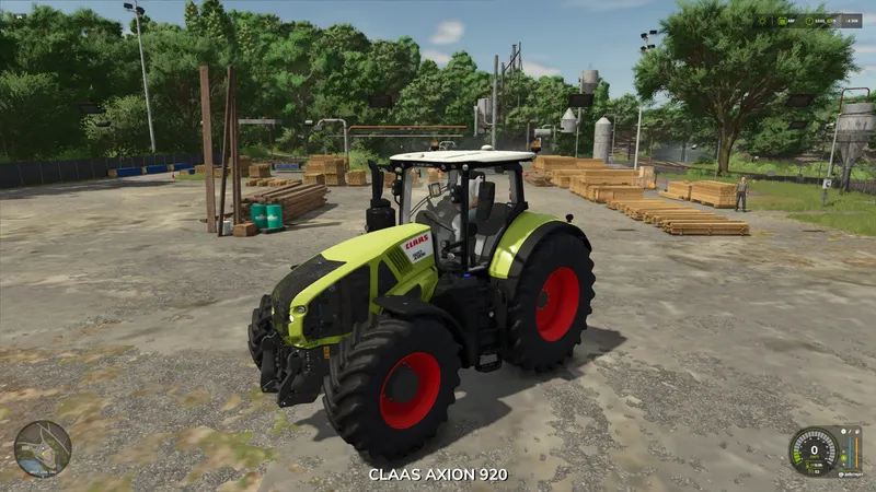 Трактор CLAAS AXION 960-920 V1.0.0.1 by giants software