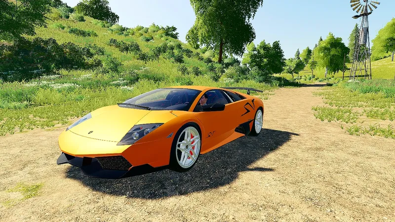Автомобиль 2009 Lamborghini Murcielago v 1.0