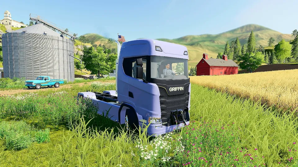Грузовик Scania S730 Griffin и набор модулей v 1.1