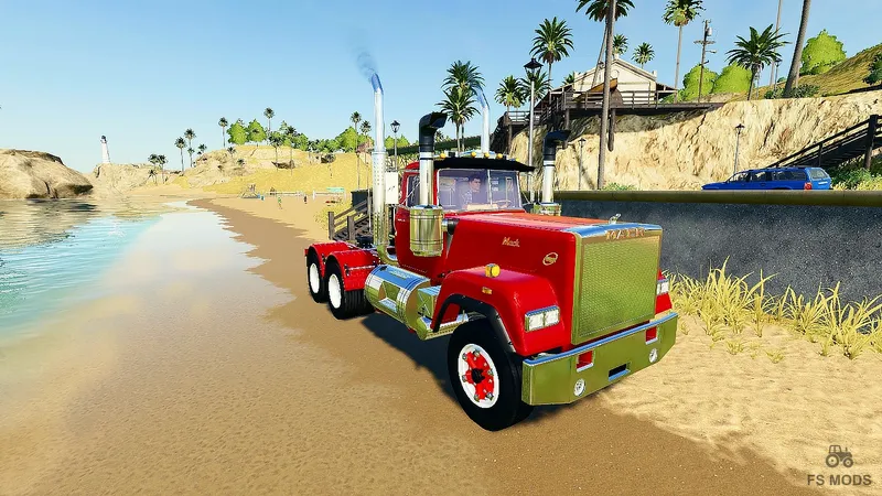 Грузовики Mack Daycab и Sleeper v 1.0