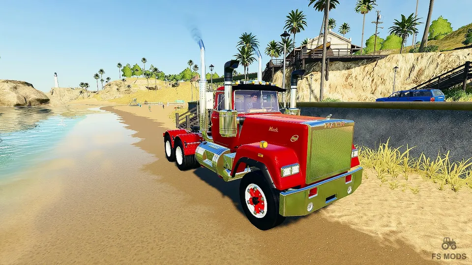 Грузовики Mack Daycab и Sleeper v 1.0