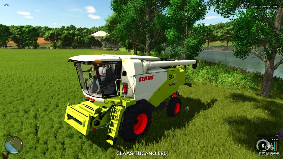 Зерноуборочный комбайн CLAAS TUCANO 580 v1.0