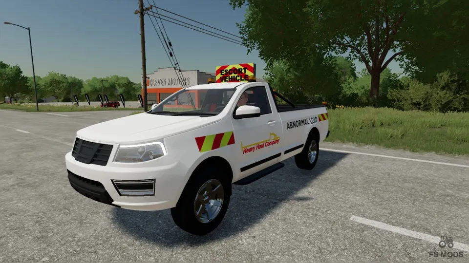 Автомобиль Abnormal Load Escort Pickup v 1.0