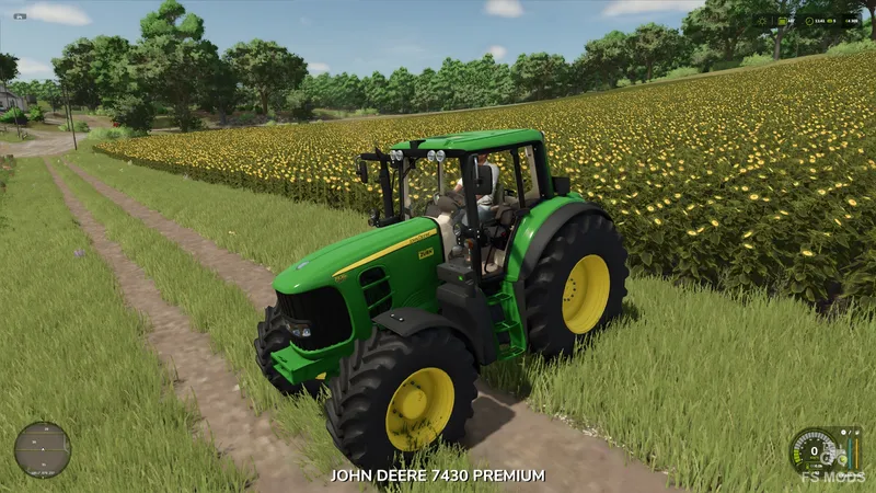 Трактор John Deere 7030 v1.2.1
