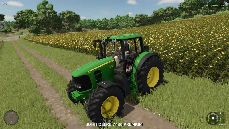 Трактор John Deere 7030 v1.2.1