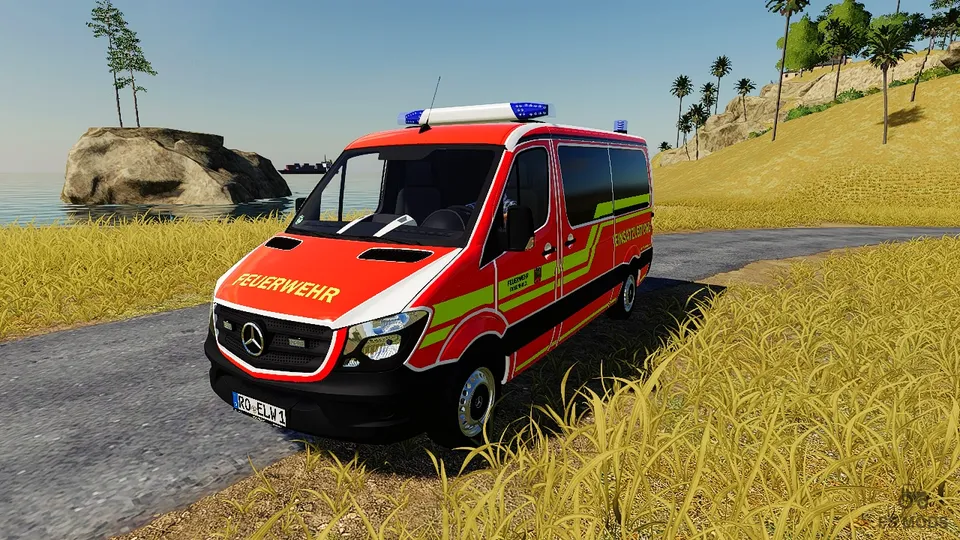 Автомобиль MB Sprinter ELW Rosenholz v 1.0