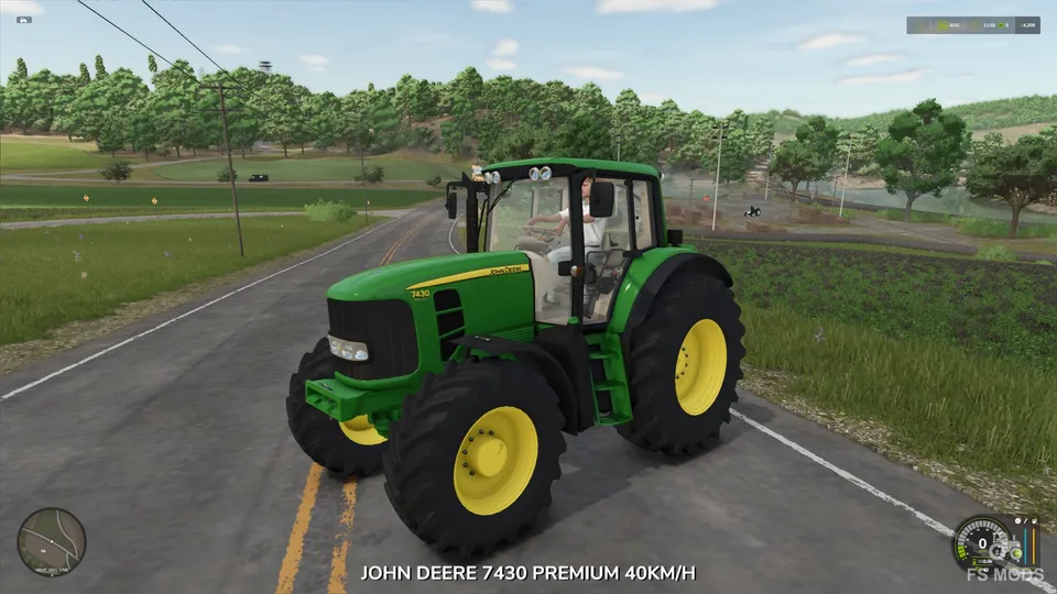 Трактор John Deere 7030 Premium V1.1
