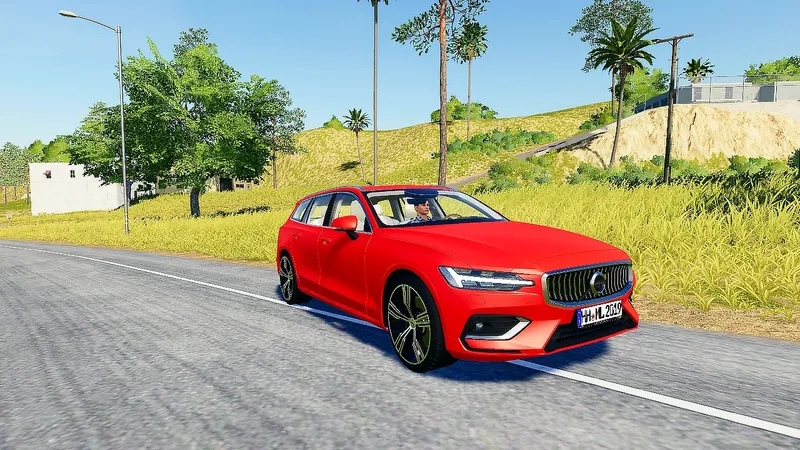 Автомобиль Volvo V60 v 1.0