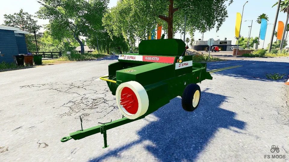 Тюковый пресс-подборщик Sipma Z224/1 v 1.0
