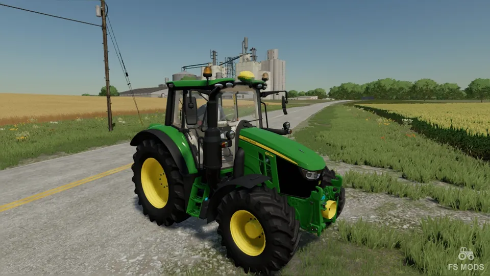 Трактор John Deere 6M Series v 1.0