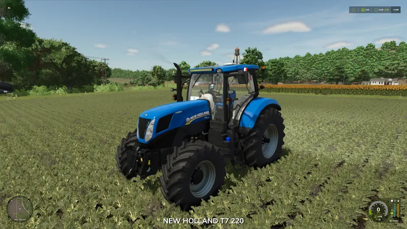 Трактор New Holland T7 Edit v1.0